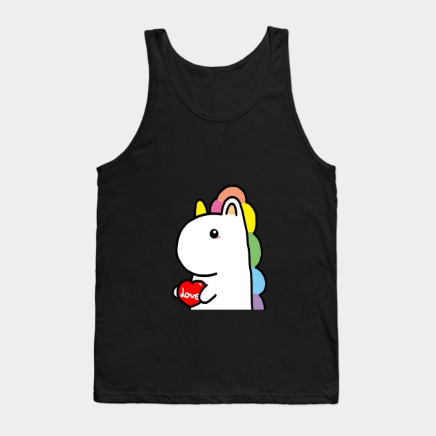 unicorn Tank Top by SHINSHIN1991